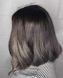 Hair Color For Black Hair Greige Hair Hair Styles