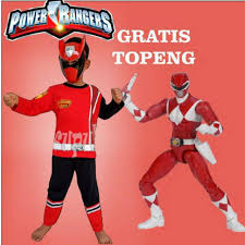 Wie bieten kindern, jugendlichen und erwachsenen die möglichkeit einen großartigen sport kennenzulernen und. Kostum Baju Anak Power Rangers Merah Samurai Shopee Indonesia