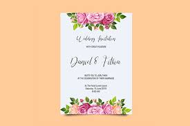Moreover, there are also such wedding invitation mockup templates that you can edit entirely online, as well as psd file formats for photoshop. Elegant Wedding Invitation Template Graphic By Bint Studio Creative Fabrica