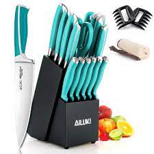 Chefs knives on the other hand are much larger than a paring knife, however, can tackle. Ailuki 19 Piece Kitchen Knife Set Upgrade Your Kitchen With These Knife Sets On Amazon Popsugar Food Photo 6