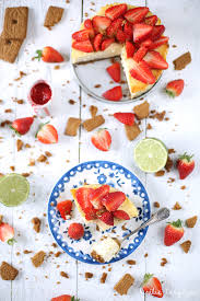 Cheesecake Fraises Citron Vert Et Speculoos Cheesecake Fraise Cheesecake Citron Vert