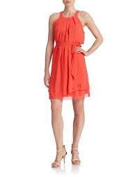 Laser Cutout Halter Dress Lord And Taylor Dresses Laser Cutout Halter Dress