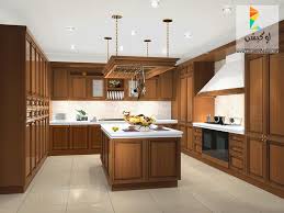 اشكال مطابخ خشب مودرن 2018