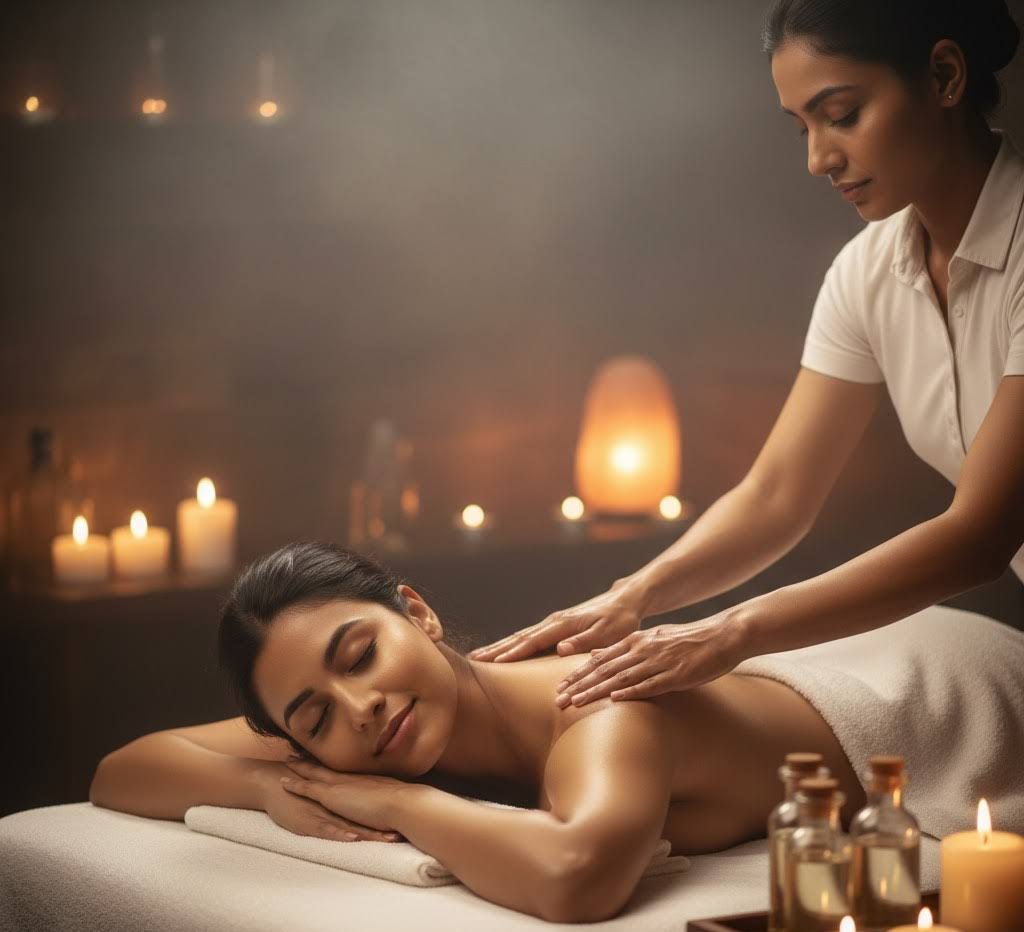 Aromatherapy massage product image