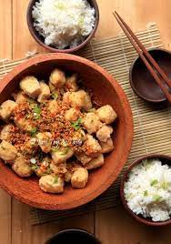 Resep Tahu Crispy Siram Cabai Bawang Garam Resep Tahu Makanan Resep Makanan
