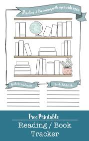 There are about one million free printable reading log options out there, but a book tracker on a piece of paper doesn't feel very. Free Reading Tracker Great For Bullet Journals Or Planners Books To Read Bullet Journal Bullet Journal Printables Reading Tracker