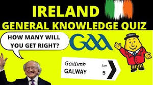 Read on for some hilarious trivia questions that will make your brain and your funny bone work overtime. Ireland General Knowledge Quiz 1 10 Irish Quiz Questions Youtube