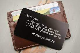 We did not find results for: Custom Wallet Insert Personalized Wallet Card Metal Wallet Etsy