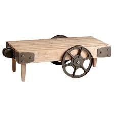 I Pinned This Wilcox Cart Table From The Country Estate Event At Joss Main For That Amazing Cart Coffee Table Coffee Table With Wheels Rustic Coffee Tables