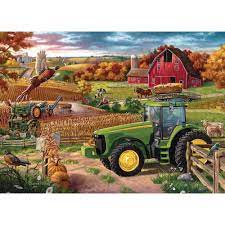 Maybe you would like to learn more about one of these? John Deere 100 Years Of Deere 1000 Piece Jigsaw Puzzle Masterpieces Walmart Com Walmart Com