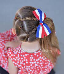 Side Rope Twists Into A High Side Ponytail Bow From Novarosiehandmade Baby Girl Hairstyles Little Girl Hairstyles Side Ponytail