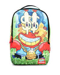 Krabs wants her to continue the family business by inheriting the krusty krab and becoming its owner.2 she is voiced by lori alan. Sprayground Boys Mr Krabs Spongebob Backpack Kids Bloomingdale S Sprayground Bags Stylish Travel Bag