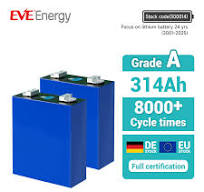 EVE MB31 بطارية Lifepo4 أيون الليثيوم لتخزين الطاقة Ups 12v ، V 314ah  Lifepo4 400ah v