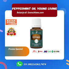 Beberapa manfaat dari peppermint adalah melancarkan pencernaan, mengurangi nyeri, mual maag, perut kembung, kram perut, nyeri sendi, sakit kepala/pusing caranya oleskan peppermint essential oil ini di belakang leher. Manfaat Dan Kegunaan Peppermint Essential Oil Young Living