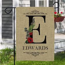 12*15inch photo show for personalized garden flag packing. Personalized Happy Camper Burlap Garden Flag Giftsforyounow