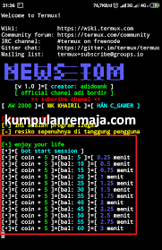 Maybe you would like to learn more about one of these? Script Termux Pulsa Gratis 2020 Cara Golden