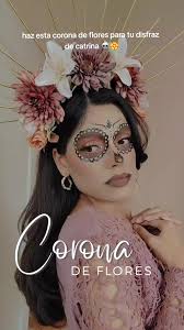 Corona Con Flores Para Catrina