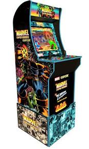 Multigame arcade 12 n 1 trackball games w 12 from www.pinterest.com. Arcade1up 7661 Marvel Super Heroes Arcade Machine With Custom Riser Walmart Canada Arcade Game Machines Arcade Games Arcade