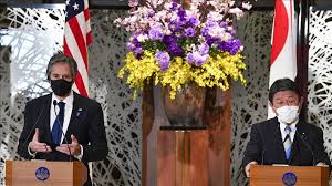 Estoy escribiendo una nota en la cual hablo de los estados unidos. Estados Unidos Y Japon Se Comprometen A Disuadir Las Acciones De China Si Es Necesario