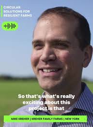 Over the last ten months, I’ve had the honor of getting to know Michael  Kreher, a 4th-generation egg and vegetable farmer from NY State who  embodies vision, dedication, integrity, and leadership.