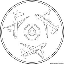 Flugzeug für kinder deutsch kinder lernen flugzeug trickfilm kleine flugzeug für kinder auf deutsch. Mandala Flugzeug Boeing Als Ausmalbild Fur Kinder
