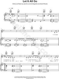 Birdy Let It All Go Chords Birdy Rhodes Let It All Go Sheet Music In Bb Major Transposable Download Print Sheet Music Let It All Go Ukulele Songs