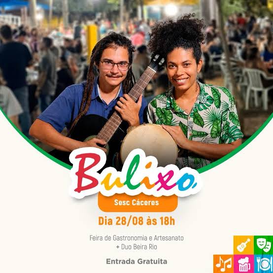 Duo Beira-Rio se apresenta nesta sexta-feira (28) no Bulixo do Sesc C&aacute;ceres - Sesc Mato Grosso