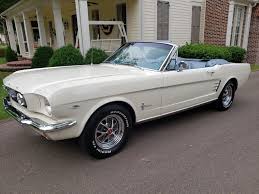 Image result for Wimbledon White 1966 Mustang