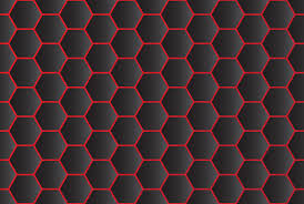 Seamless Pattern Of Abstract Black Hexagon Background With Red Line Download Free Vectors Clipart Graphics Vector Art There is the little bee that is used in the bee mine sentiment square and the backgrounds have a honeycomb look with their hexagon patterns. vecteezy