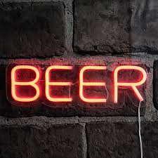 Neon Beer Sign Led Light Up Sign Board Cool Mania