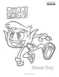 In the section coloring pages for boys you can find suitable coloring pages for your sun or brother, and he with pleasure will be keen on coloring of castle or aquaman. Beast Boy Teen Titans Go Coloring Super Fun Coloring