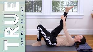 True Day 24 Be Kind Yoga With Adriene Great Way To End The Day Easy Practice Relaxing Stretches Yoga With Adriene 30 Day Yoga Free Yoga Videos