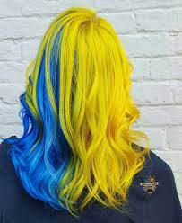 Pop Art Hair Styles Yellow Hair Color Yellow Hair