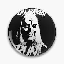 Run Rabbit Run Otis House of 1000 Corpses Horror Captain Spaulding Otis B.  Driftwood Pin