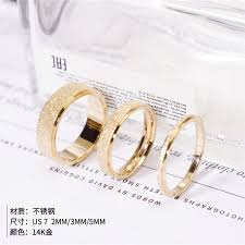 fashion 316l anium steel ring new