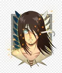 If you're an attack on titan anime fan. Attack On Titan Eren Long Hair Hd Png Download Vhv
