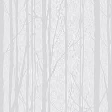 Premium selection of designer fabrics & wallpapers. Craig Rose Trees White Wallpaper Departments Diy At B Q Paintable Wallpaper White Wallpaper White Tree