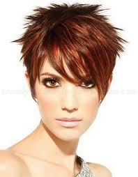 You can style this haircut from curly bangs, voluminous to the thick, straight fringe. Short Spiky Haircuts Short Spiky Haircuts Short Hair Styles Short Spiky Hairstyles