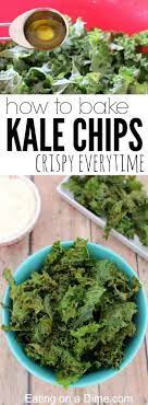 Oven Baked Kale Chips Recipe Perfectly Crispy In Minutes Recipe Kale Chip Recipes Baked Kale Kale Chips Baked