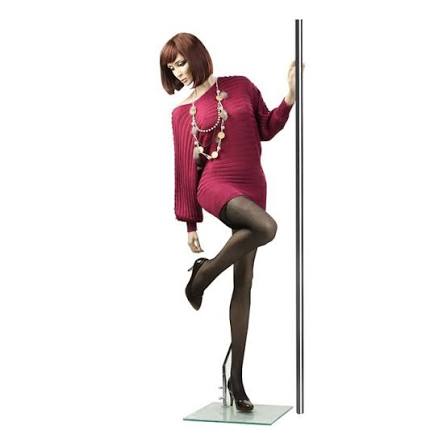 Realistic Female Mannequin Set in a Standing Pose Subastral