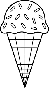 Colorable Ice Cream Line Art Free Clip Art Ice Cream Coloring Pages Ice Cream Crafts Coloring Pages