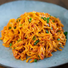 Korean Style Bacon Egg Noodles Marion S Kitchen Recipe Kitchen Recipes Egg Noodle Recipes Asian Cooking