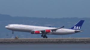 Scandinavian Airlines Ln Rkg Sas Airbus A 340 Landing Sfo Youtube Sas Airlines Airbus Scandinavian