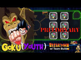 Int Youth Goku Gofist Prelim Breakdown W Team Build Dragon Ball Z Dokkan Battle Global Youtube