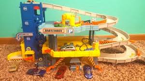 Features a premium car wash to get cars clean. service station to repair your matchbox vehicles. Matchbox Mission 4 Level Garage City Playset With Spiral Ramp Action Car Wash Tune Up Youtube