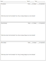 Open Middle Worksheet Multiple Attempts Standards Based Report Cards Math School Math Lessons