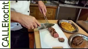 Jetzt ausprobieren mit ♥ chefkoch.de ♥. Rehrucken Rosa Braten Und Zubereiten Omas Rezept Fur Bestes Rehruckenfilet Youtube