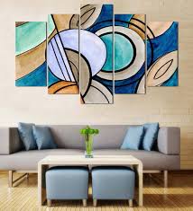 See more ideas about modern wallpaper, wallpaper, wall wallpaper. Buy Velvet Laminated Modern Art Set Of 5 Wall Art Panels By Wens Online Abstract Art Panels Art Panels Home Decor Pepperfry Product