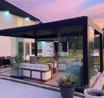 Outdoor Louvered Motorized Roof System Bioclimatic ...