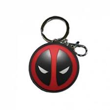 Within each store are shelves of products, each tagged with a company logo that tells consumers who provides that parti. Marvel Comics Metall Schlusselanhanger Deadpool Logo Fantasywelt De 6 75